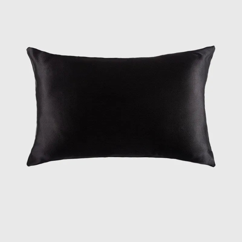Double-Sided Silk Zipper Pillowcase 19 mommes - Bellarte Enchanté Double-Sided Silk Zipper Pillowcase 19 mommes